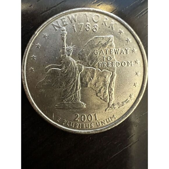 2001 New York Quarter P Mark - Picture 9 of 10
